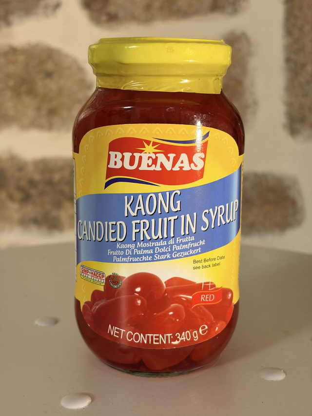 Buenas - Kaong Palm Fruit Red Jar 340g