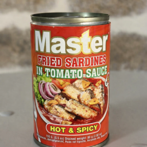 Master - Fried Sardines in Tomato Sauce Hot & Spicy 155g