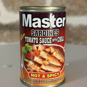 Master - Premium Sardines in Tomato Sauce Chili 155g