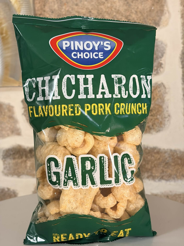 Pinoy's Choice - Chicharon Pork Crunch Garlic 100g